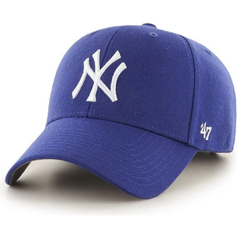 kepure-islenkta-melyna-reguliuojamas-vaikams-new-york-yankees-mlb-47-brand