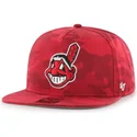 kepure-plokscia-kamufliazas-snapback-cleveland-indians-mlb-47-brand
