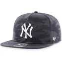 kepure-plokscia-tamsiai-melyna-snapback-new-york-yankees-mlb-47-brand