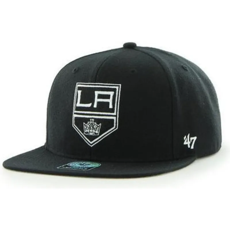 cap-plokscia-black-snapback-los-angeles-kings-nhl-47-brand