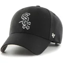 kepure-islenkta-juoda-snapback-chicago-white-sox-mlb-47-brand
