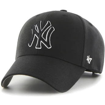 Cap išlenkta black snapback New York Yankees MLB 47 Brand