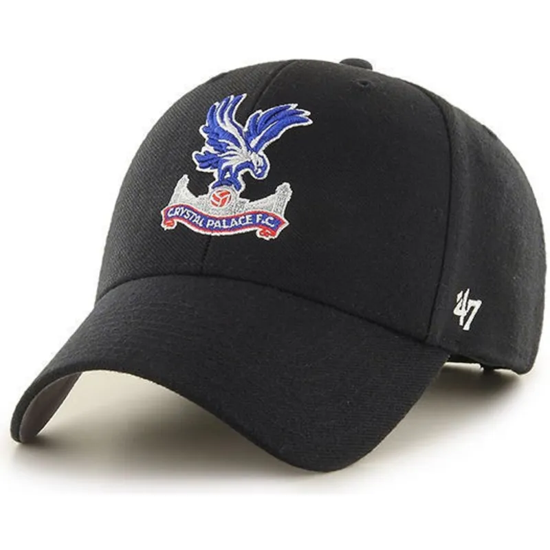 kepure-islenkta-juoda-reguliuojamas-crystal-palace-football-club-premier-league-47-brand