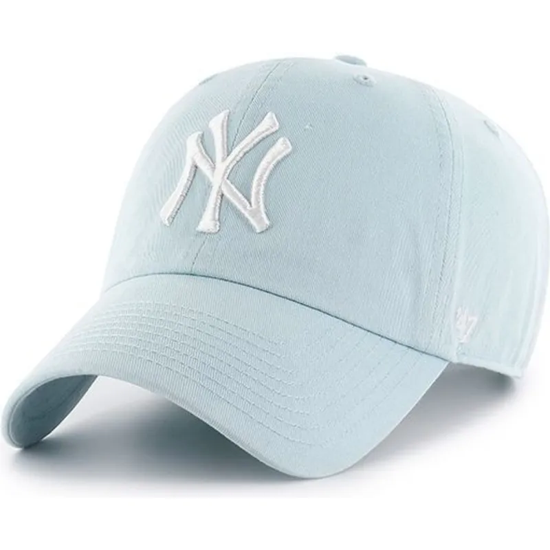 kepure-islenkta-melyna-reguliuojamas-new-york-yankees-mlb-47-brand
