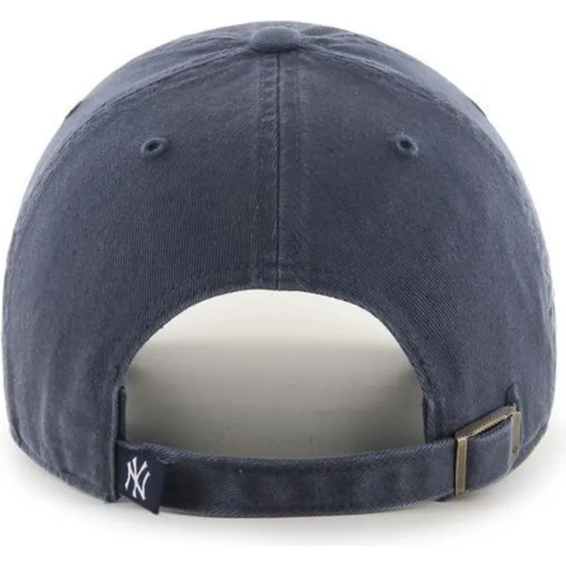 cap-islenkta-gray-adjustable-strap-denim-new-york-yankees-mlb-47-brand cap-islenkta-gray-adjustable-strap-denim-new-york-yankees-mlb-47-brand