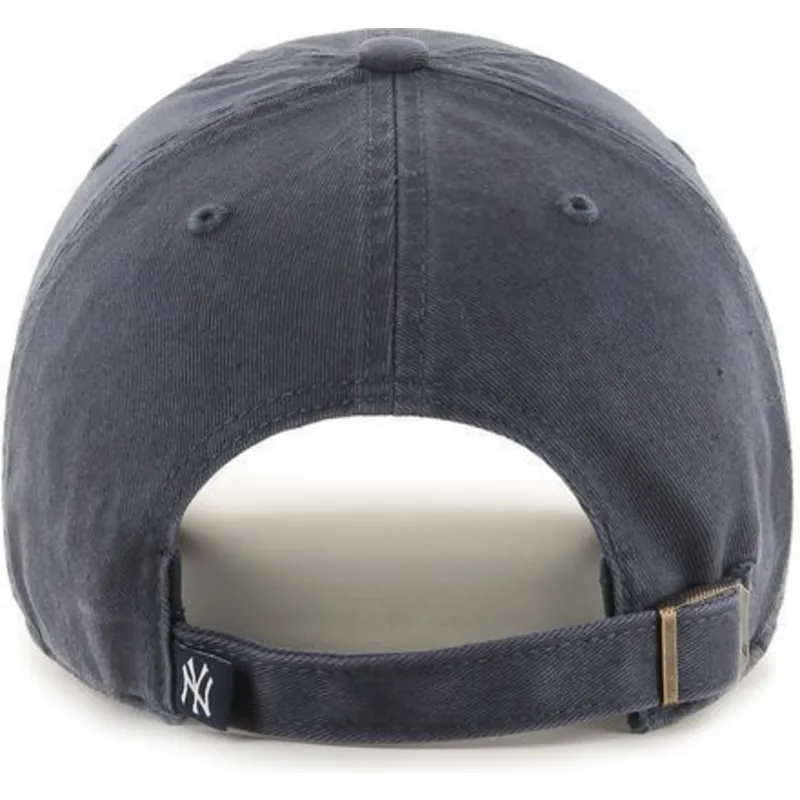 kepure-islenkta-pilka-reguliuojamas-denim-new-york-yankees-mlb-47-brand