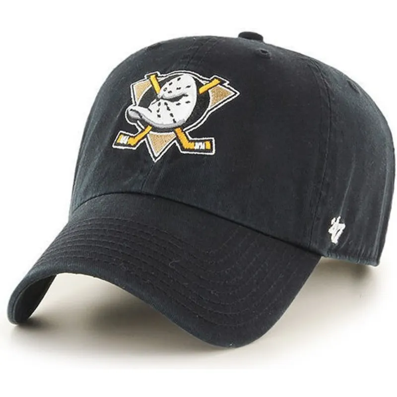 kepure-islenkta-juoda-reguliuojamas-anaheim-ducks-nhl-47-brand