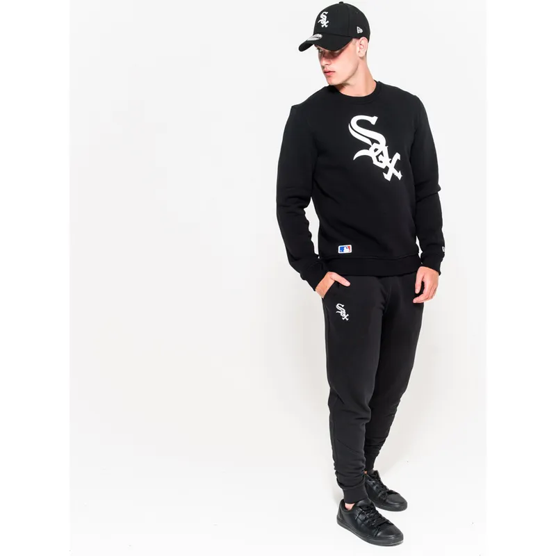 kelne-ilgos-kelnes-juoda-track-pant-chicago-white-sox-mlb-new-era