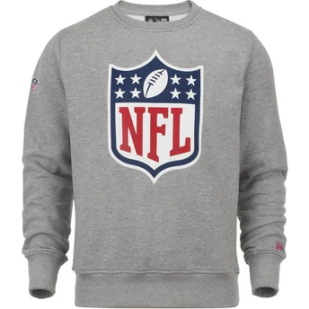 New Era NFL Grey Crew Neck Sweatshirt