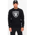 new-era-las-vegas-raiders-nfl-black-crew-neck-sweatshirt