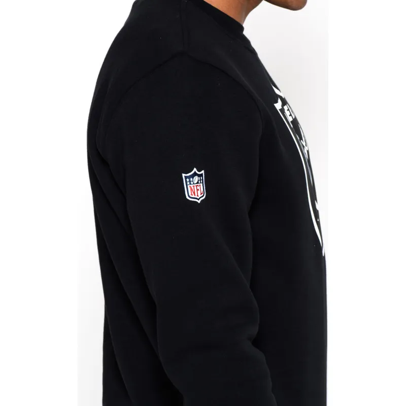 czarna-bluza-crew-neck-las-vegas-raiders-nfl-new-era