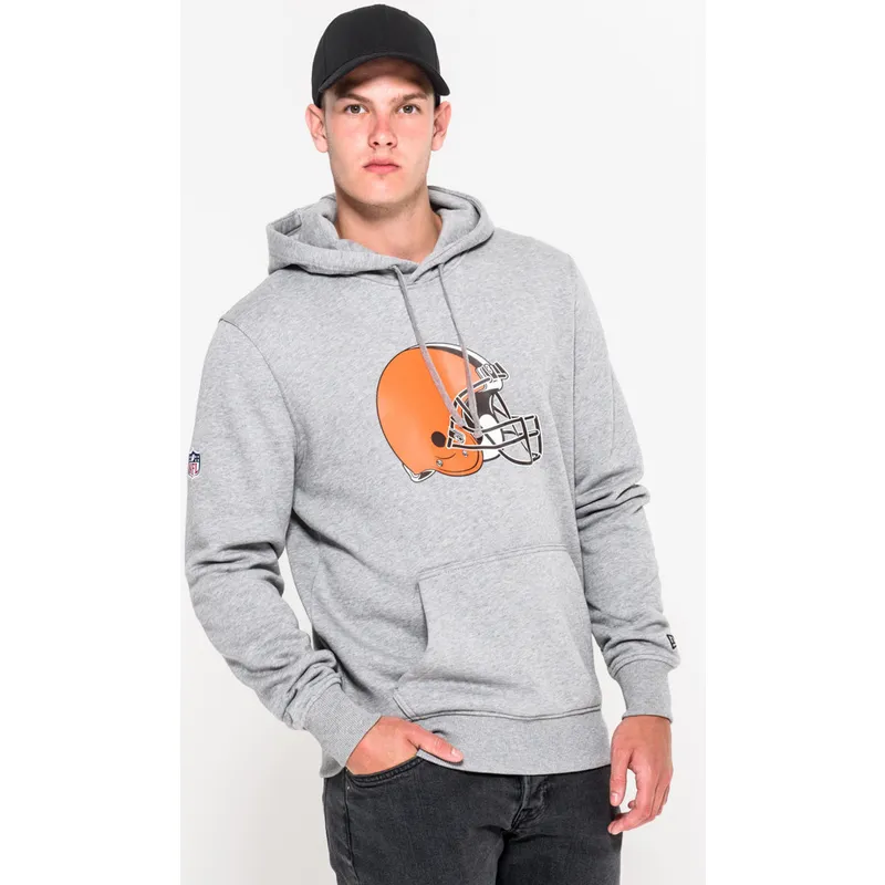 dzemperiai-su-gobtuvu-pilka-pullover-hoodie-cleveland-browns-nfl-new-era