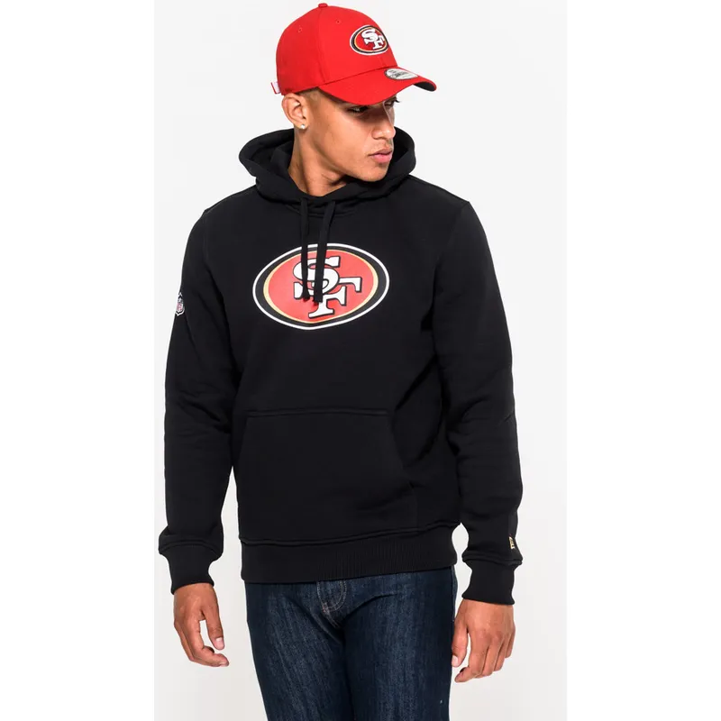 dzemperiai-su-gobtuvu-juoda-pullover-hoodie-san-francisco-49ers-nfl-new-era