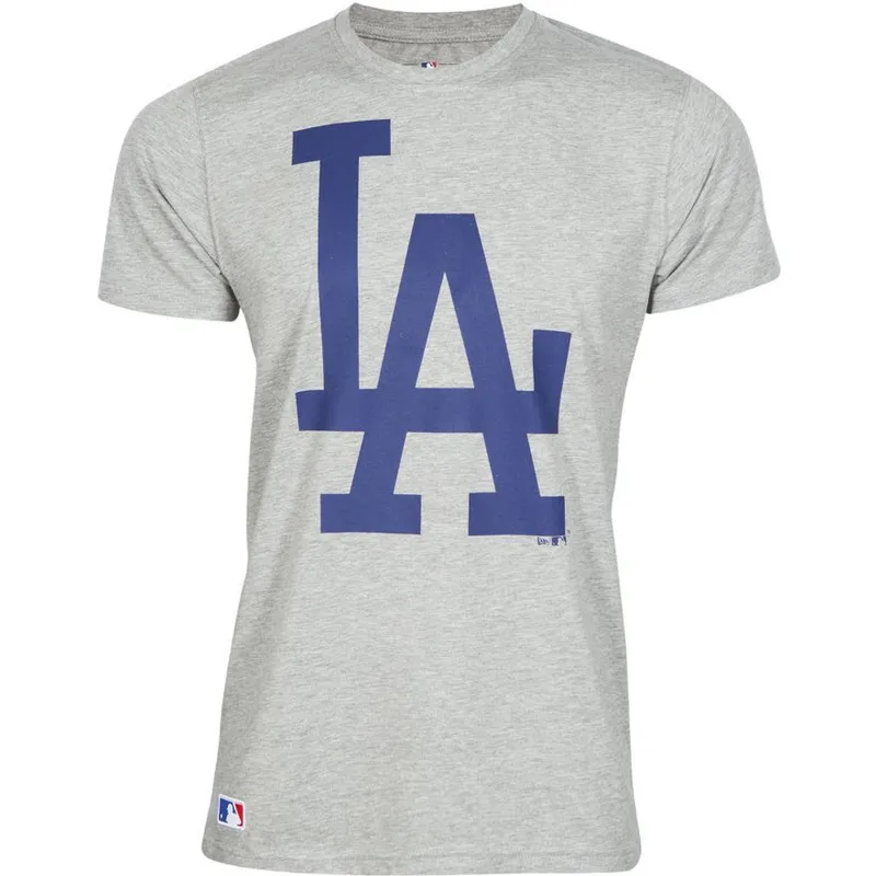 marskineliai-trumpomis-rankovemis-pilka-los-angeles-dodgers-mlb-new-era
