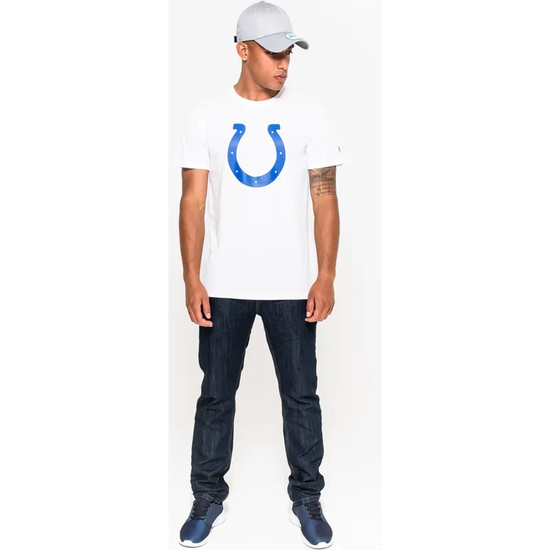 marskineliai-trumpomis-rankovemis-balta-indianapolis-colts-nfl-new-era
