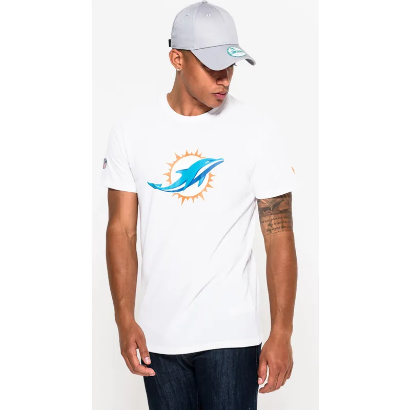 marskineliai-trumpomis-rankovemis-balta-miami-dolphins-nfl-new-era