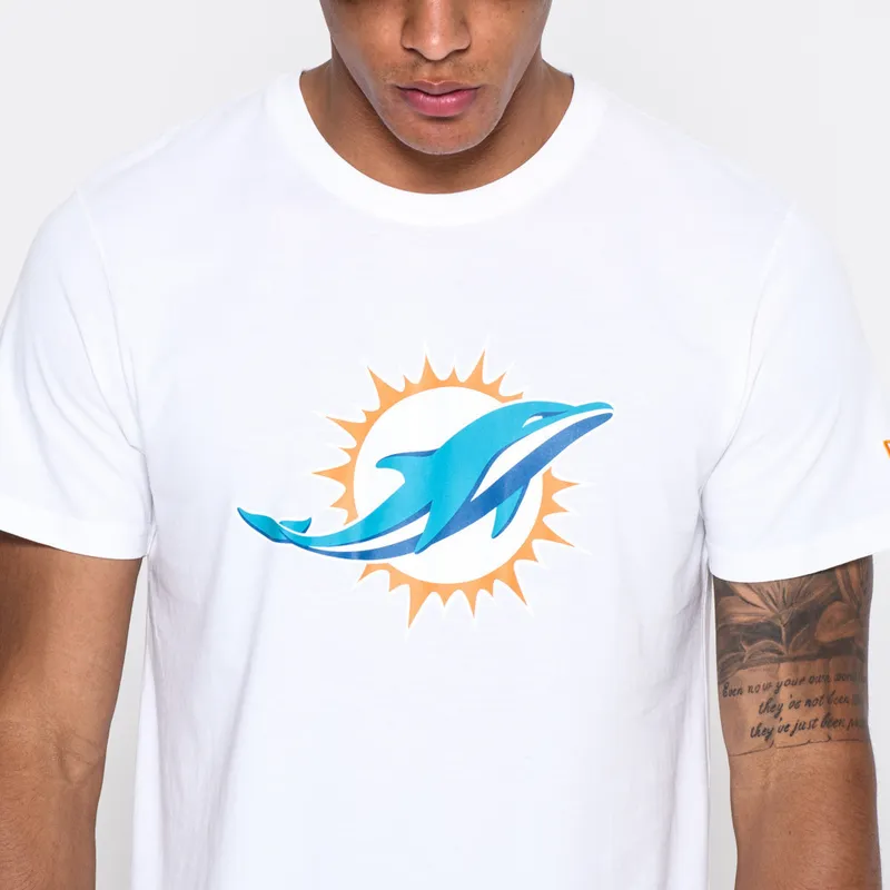 marskineliai-trumpomis-rankovemis-balta-miami-dolphins-nfl-new-era