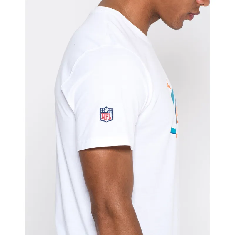 marskineliai-trumpomis-rankovemis-balta-miami-dolphins-nfl-new-era