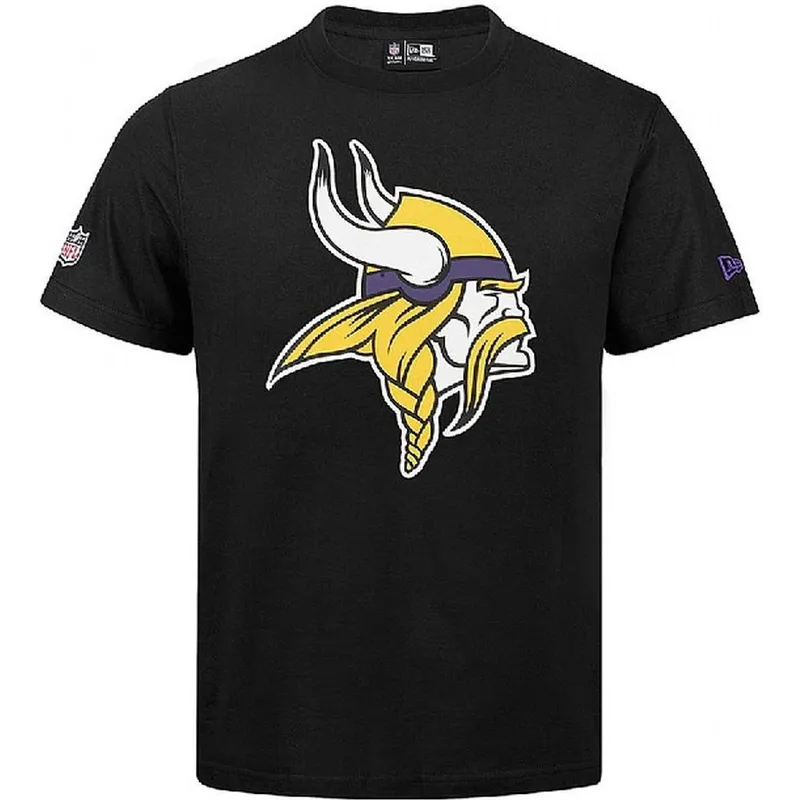marskineliai-trumpomis-rankovemis-juoda-minnesota-vikings-nfl-new-era