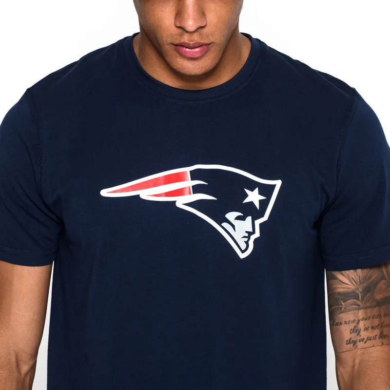 marskineliai-trumpomis-rankovemis-melyna-new-england-patriots-nfl-new-era
