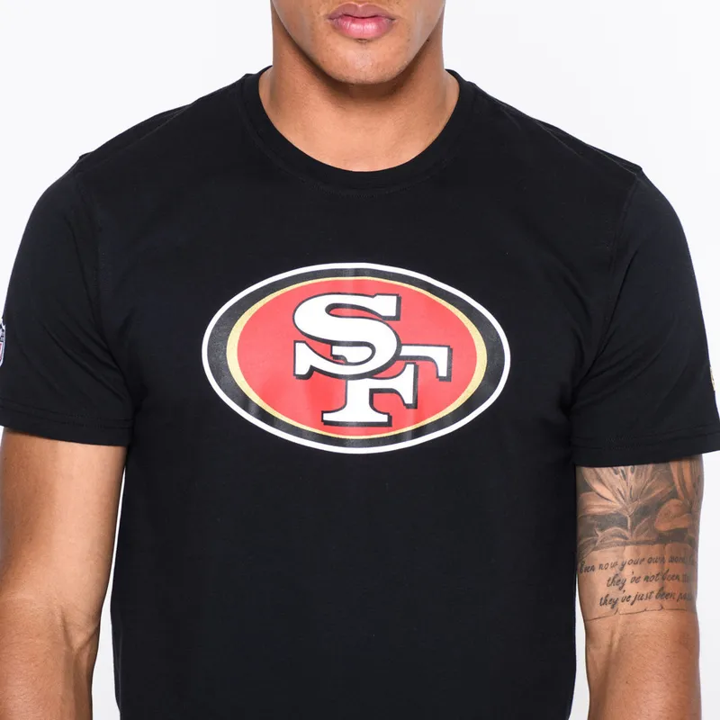 marskineliai-trumpomis-rankovemis-juoda-san-francisco-49ers-nfl-new-era