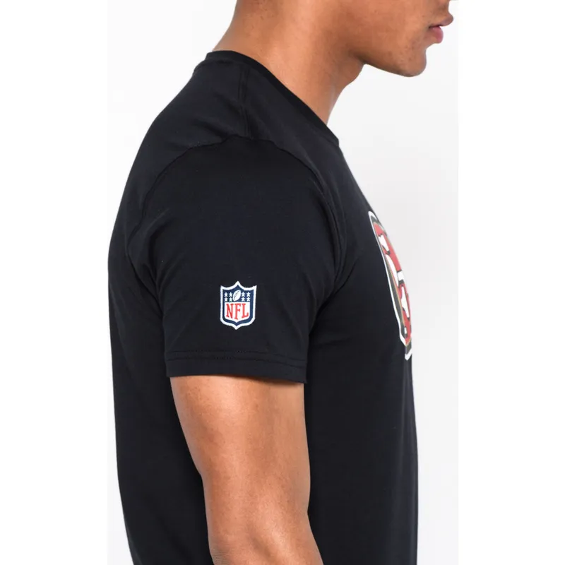 marskineliai-trumpomis-rankovemis-juoda-san-francisco-49ers-nfl-new-era