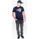 marskineliai-trumpomis-rankovemis-melyna-los-angeles-rams-nfl-new-era