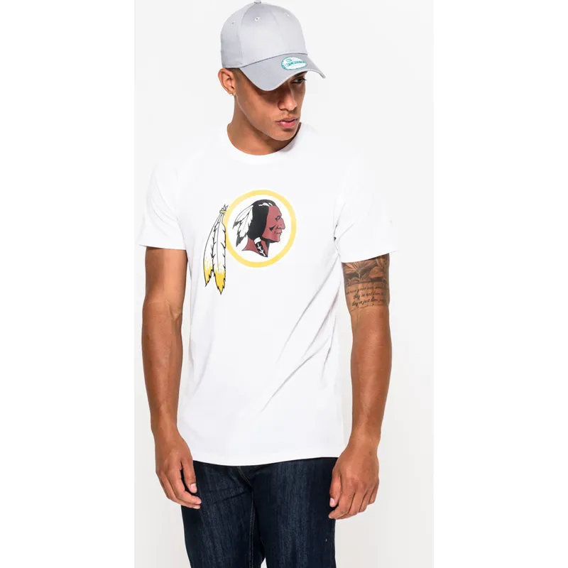 marskineliai-trumpomis-rankovemis-balta-washington-commanders-nfl-new-era