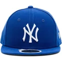 cap-plokscia-blue-ajustada-vaikams-59fifty-essential-new-york-yankees-mlb-new-era