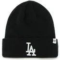 czarna-czapka-z-wywinieciem-i-logo-los-angeles-dodgers-mlb-raised-od-47-brand