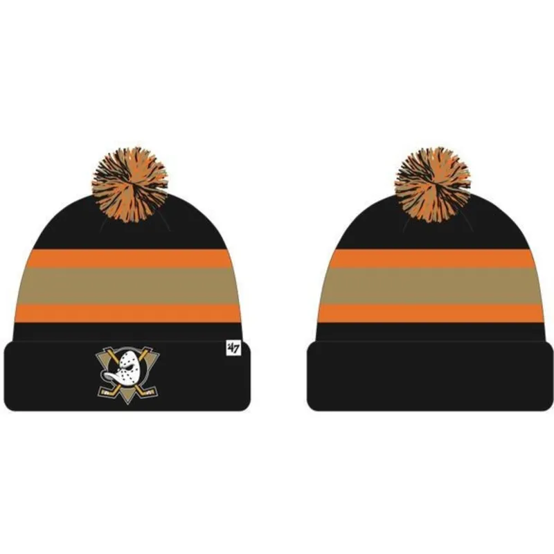 kepure-su-bumbulu-juoda-anaheim-ducks-nhl-47-brand