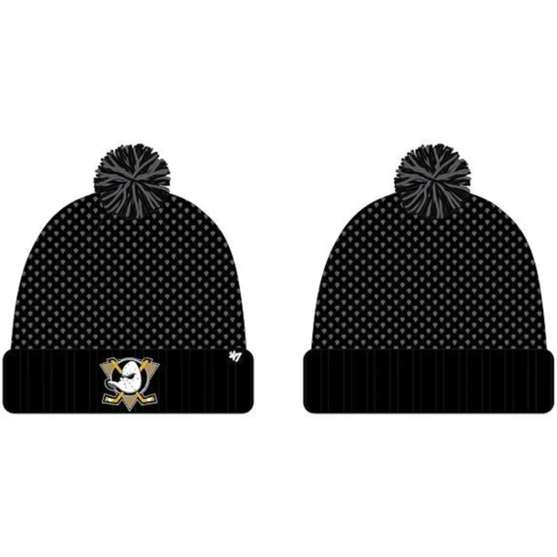 kepure-su-bumbulu-juoda-anaheim-ducks-nhl-47-brand