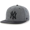 cap-plokscia-gray-snapback-new-york-yankees-mlb-47-brand