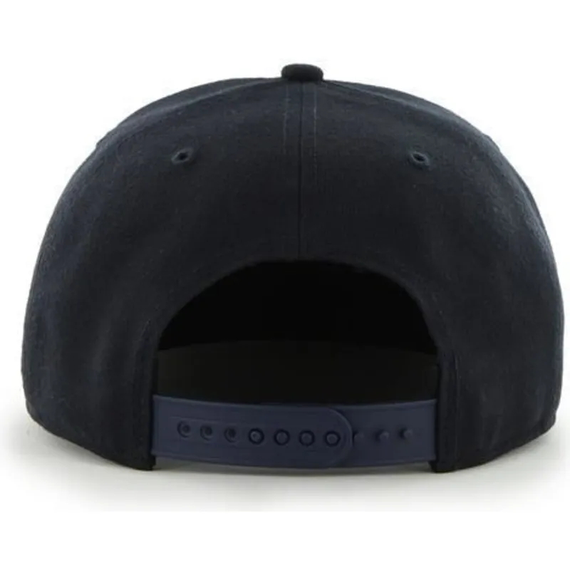 kepure-plokscia-juoda-snapback-new-york-yankees-mlb-47-brand