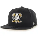 kepure-plokscia-juoda-snapback-anaheim-ducks-nhl-47-brand