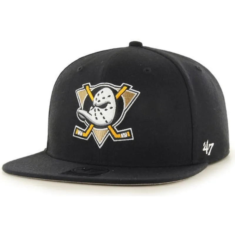 cap-plokscia-black-snapback-anaheim-ducks-nhl-47-brand