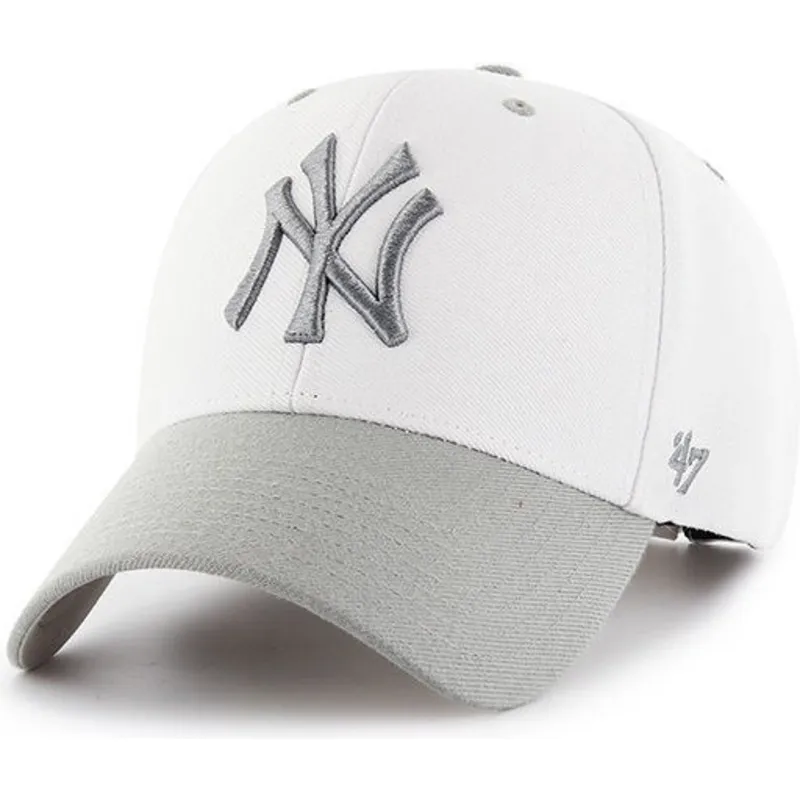 kepure-islenkta-balta-reguliuojamas-new-york-yankees-mlb-47-brand kepure-islenkta-balta-reguliuojamas-new-york-yankees-mlb-47-brand