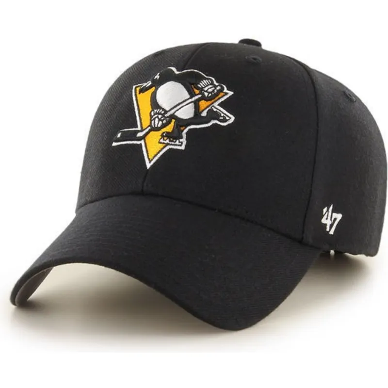 kepure-islenkta-juoda-reguliuojamas-pittsburgh-penguins-nhl-47-brand kepure-islenkta-juoda-reguliuojamas-pittsburgh-penguins-nhl-47-brand