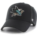 cap-islenkta-black-adjustable-strap-san-jose-sharks-nhl-47-brand
