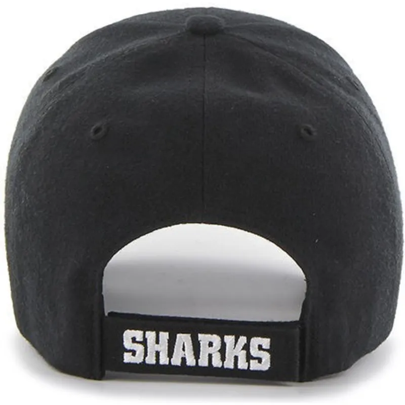 cap-islenkta-black-adjustable-strap-san-jose-sharks-nhl-47-brand