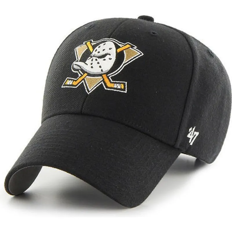 kepure-islenkta-juoda-reguliuojamas-anaheim-ducks-nhl-47-brand