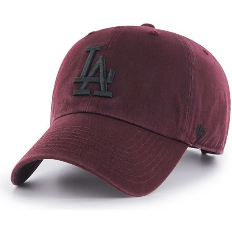kepure-islenkta-raudona-reguliuojamas-los-angeles-dodgers-mlb-47-brand