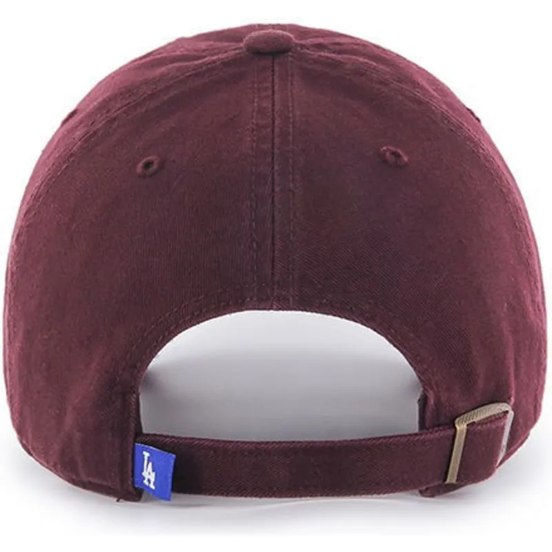 kepure-islenkta-raudona-reguliuojamas-los-angeles-dodgers-mlb-47-brand