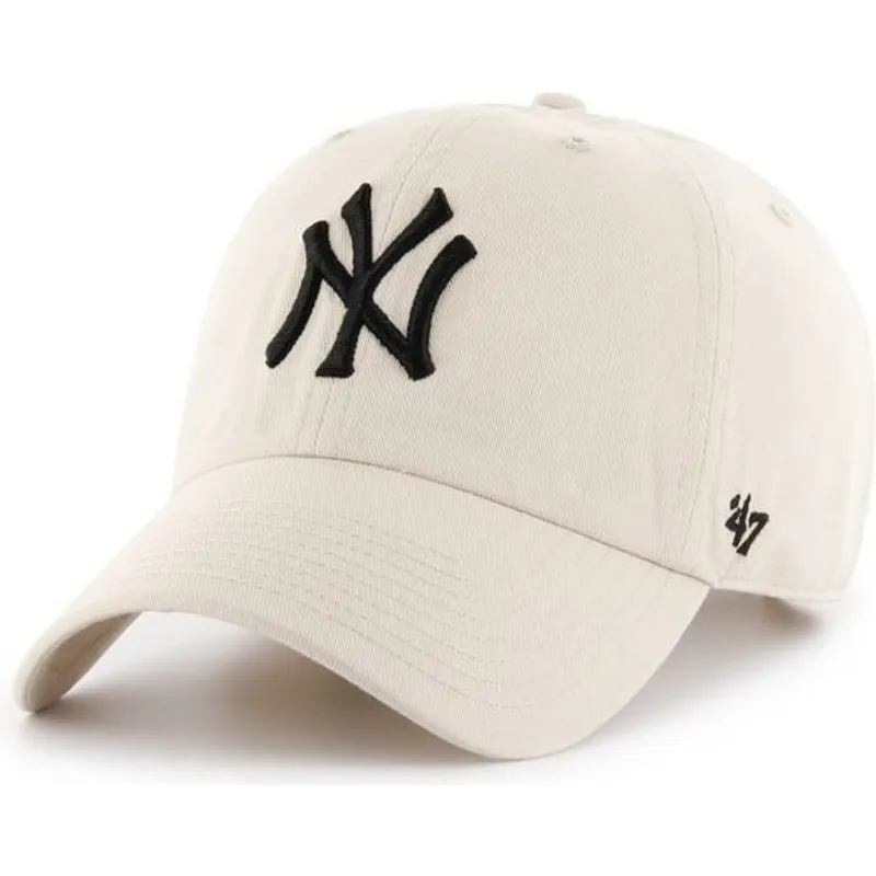 czapka-z-zakrzywionym-daszkiem-kremowa-new-york-yankees-mlb-clean-up-od-47-brand