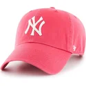 cap-islenkta-pink-adjustable-strap-chicle-new-york-yankees-mlb-47-brand