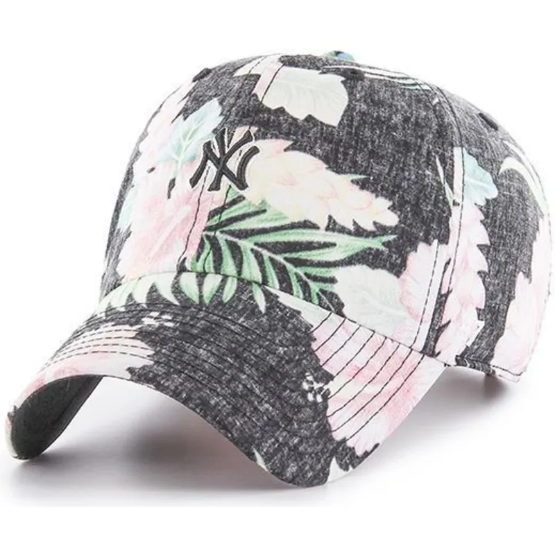 kepure-islenkta-pilka-reguliuojamas-estampado-floral-new-york-yankees-mlb-47-brand kepure-islenkta-pilka-reguliuojamas-estampado-floral-new-york-yankees-mlb-47-brand