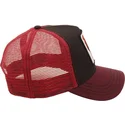 czerwona-i-czarna-czapka-trucker-z-kogutem-barnyard-king-od-goorin-bros