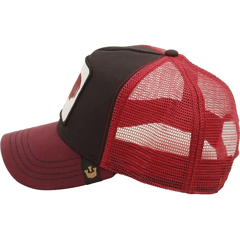 kepure-islenkta-juoda-snapback-barnyard-king-the-farm-goorin-bros