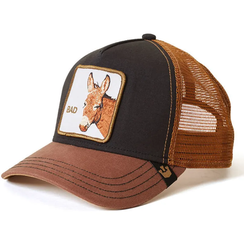 kepure-islenkta-juoda-snapback-bad-ass-the-farm-goorin-bros