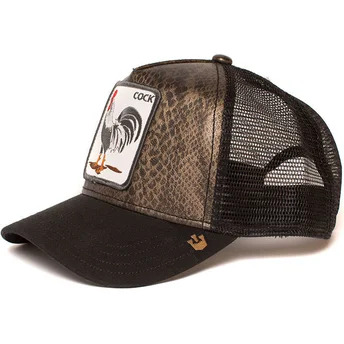 czarna-czapka-trucker-z-kogutem-tropical-od-goorin-bros